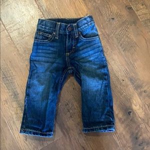 Wrangler baby boy dark denim jeans